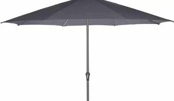 Siena Garden Avio Schirm Ø350 cm anthrazit / anthrazit Aluminium 