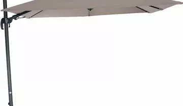 Siena Garden Ampelschirm Eagle N+, 270x270 cm anthrazit/taupe
