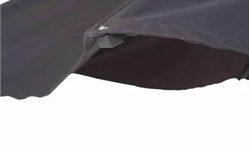 Siena Garden Avio Schirm Ø350 cm anthrazit / anthrazit Aluminium 