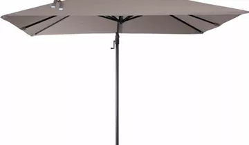 Siena Garden Ampelschirm Eagle N+, 270x270 cm anthrazit/taupe