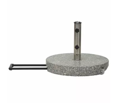 Siena Garden Granitständer Trolley 40kg 50x50x7,5cm Granit 