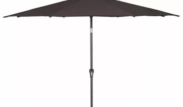 Siena Garden Avio Mittelstockschirm Ø 250cm anthrazit/anthrazit