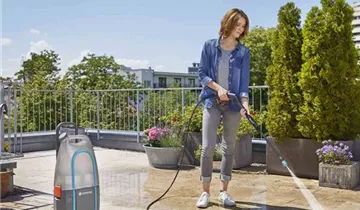 Gardena Akku-Hochdruckreiniger AquaClean Li 40/60 Set