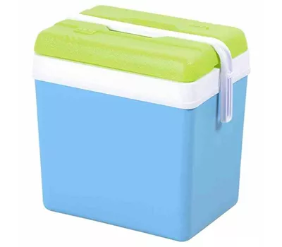 Kühlbox Promotion, 24 Liter, blau-grün