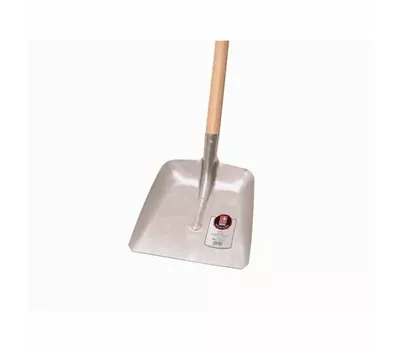 Ideal Randschaufel ohne Stiel Größe 9, 380 x 380 mm, Silber 