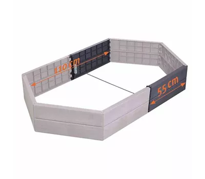 Graf ERGO-Hochbeet Verlängerungsset, 55 cm 