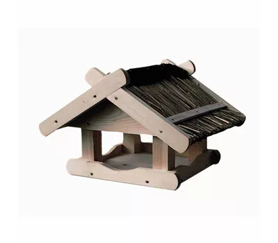 Futterhaus "Steinkauz" 46x43x21cm