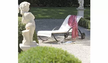 MBM Zierkissen Romeo für Liege 213 cm x 60 cm, creme