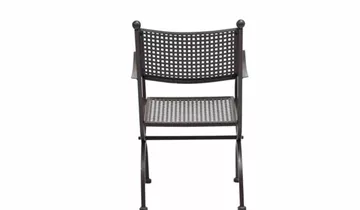 MBM Gartenstuhl Romeo 55 cm x 65 cm x 90 cm marrone Eisen 