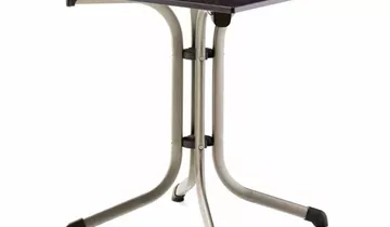 Sieger Klapptisch vivodur 80x80x73 cm champagner braun