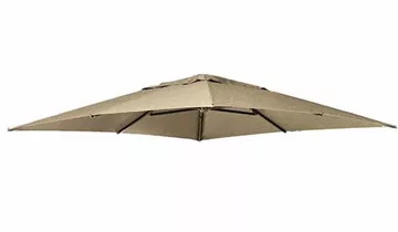 Sun Garden Schirmbespannung für Ampelschirm 320x320 cm taupe