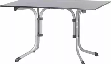 Sieger Klapptisch vivodur 120x80x73 cm graphit grau