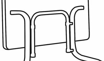 Sieger Klapptisch vivodur 120x80x73 cm graphit grau