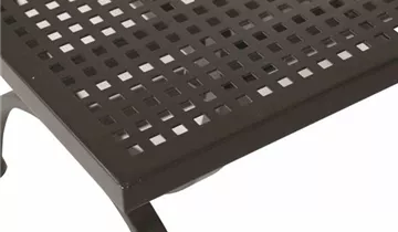 MBM Gartentisch Romeo 165/215x100x73 cm marone Eisen