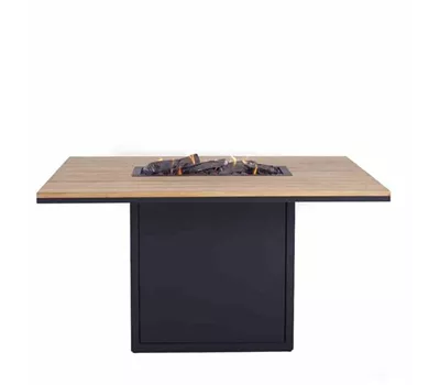 Cosi Cosiloft 120 Relax dining Teakplatte 120x80x67cm