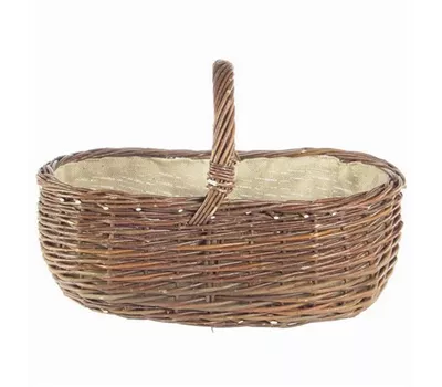 Franz Müller Kaminkorb, oval 60 x 40 cm 