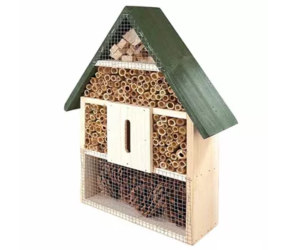 H.G-Vogel Insektenhotel 40x28x9cm Fichte/Bambus