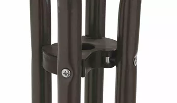 MFG Stehtisch klappbar Ø 70 x H 110 cm grau