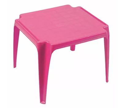 Progarden Kindertisch 50x50x44 pink Kunstoff 