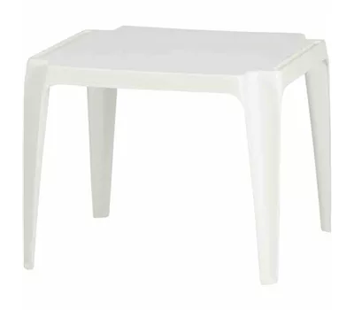 Progarden Kindertisch 'Tavolo' 50 x 50 x 44 cm weiß Kunststoff 