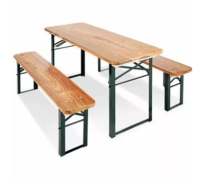 Pinolino Kinderfestzeltgarnitur Sepp Fichte, klar lackiert