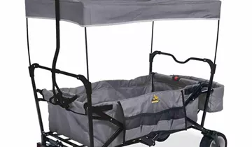 Pinolino Klappbollerwagen Paxi, grau 