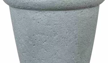 PP-Plastic Gefäß Lindo 38, Ø 38x30cm grau 