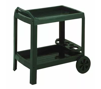 Progarden Servierwagen Astro 53x74x73 grün Vollkunststoff