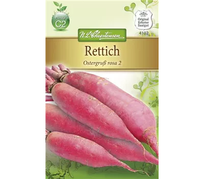 Rettichsamen 'Ostergruß Rosa 2'