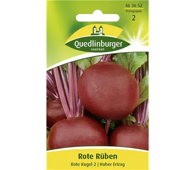 Rote Beete-Samen 'Rote Kugel 2'
