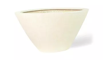 fleur ami POLYSTONE BOAT Pflanzgefäß