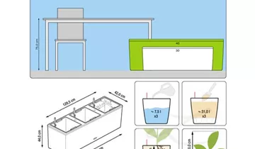Komplettset mit Bewässerungssystem