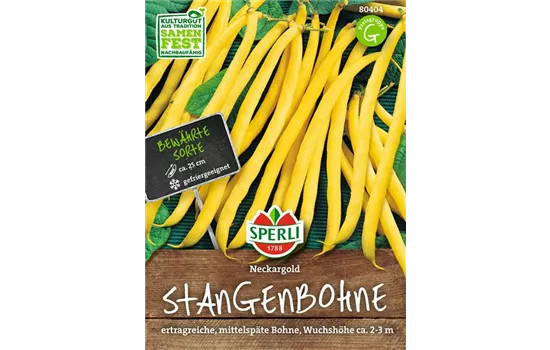 Stangen-Bohne 'Neckargold'
