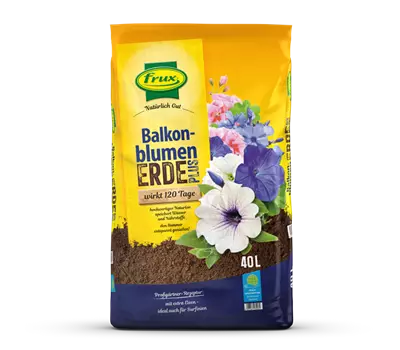 frux Balkonblumenerde Plus – mit Depotdünger