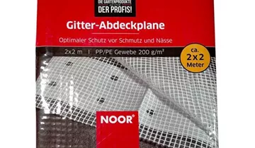 Gitter Abdeckplane 200 g/m² Gitterfolie UV stabil