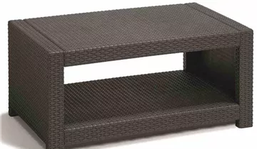 Monaco Loungeset, graphit 2Sessel,1Bank,1Tisch,Kissen