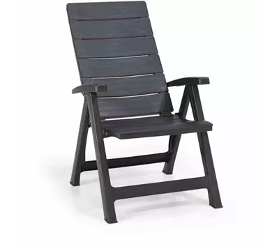 Brasilia Klappsessel Vollkunststoff graphit