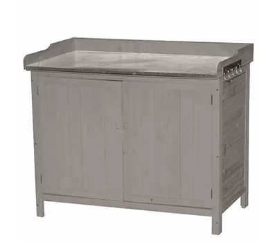 Siena Garden Pflanztisch 100x65x86cm grau, Fichte FSC 100% 