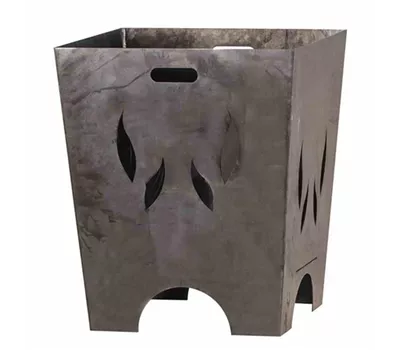 Siena Garden Feuerkorb FLAMIA, 40x40x60cm anthrazit Stahl