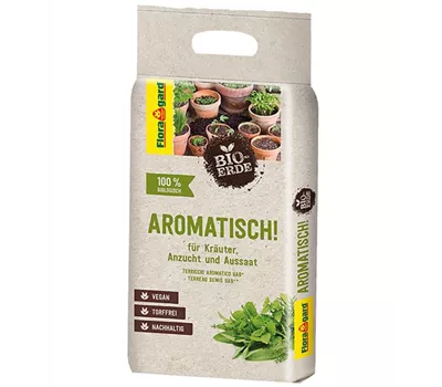 Floragard Bio-Erde Aromatisch mit Tragegriff