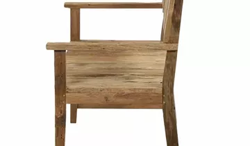 Siena Garden Loreo 2-Sitzerbank 124 cm Teak recycelt 