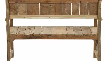 Siena Garden Loreo 2-Sitzerbank 124 cm Teak recycelt 