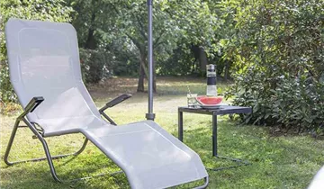 Siena Garden Kippliege Textilbezug 144 x 72,5 x 103,5 cm anthrazit
