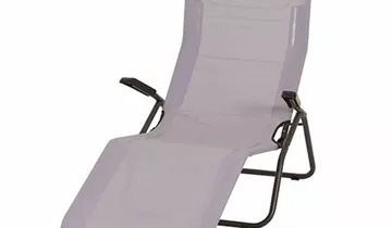 Siena Garden Kippliege Textilbezug 144 x 72,5 x 103,5 cm anthrazit