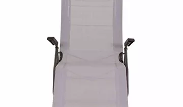 Siena Garden Kippliege Textilbezug 144 x 72,5 x 103,5 cm anthrazit