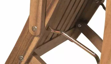 Siena Garden Paleros Klappstuhl mit Armlehne Akazie 