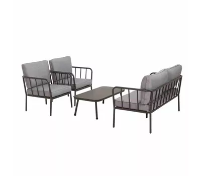 Siena Garden Casita Loungegruppe 4tlg. Aluminium/Ranotex® 