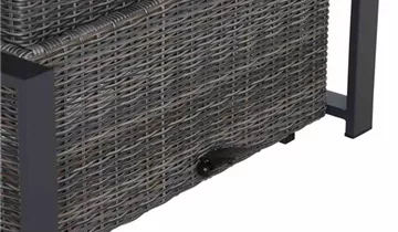 Siena Garden Corido Lifttisch 160x90cm Alu/Geflecht/Keramik