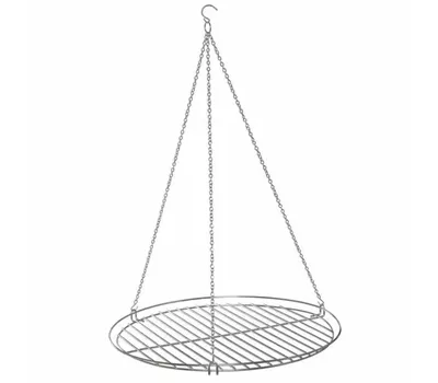 Siena Garden Grillrost INOX zu 75er Feuerschale inkl. Kette und S-Haken, Edelstahl
