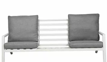 Siena Garden Belia 3-Sitzersofa Aluminium/Polypropylene 